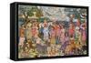 Prendergast: Beach, 1916-Maurice Brazil Prendergast-Framed Stretched Canvas