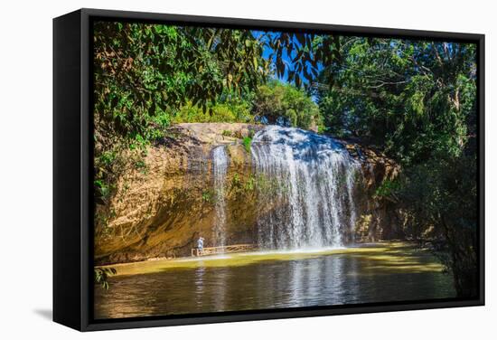 Prenn is One of the Waterfalls of Da Lat-Alan64-Framed Stretched Canvas