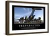 Preparación. Cita Inspiradora Y Póster Motivacional-null-Framed Photographic Print