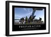 Preparación. Cita Inspiradora Y Póster Motivacional-null-Framed Photographic Print