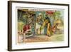 Preparation and Use of Palm Leaves as Paper in Ceylon-null-Framed Giclee Print