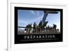 Préparation: Citation Et Affiche D'Inspiration Et Motivation-null-Framed Photographic Print