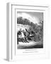 Preparation for a Roman Horse Race, 1843-J Jackson-Framed Giclee Print