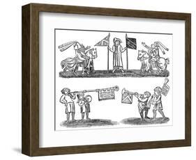 Preparation for a Tournament-null-Framed Giclee Print