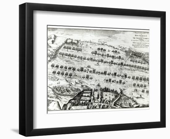 Preparation for Battle of Naseby, c.1645-Streeter-Framed Giclee Print