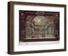 Preparation for Performance in Theatre at Palace of Versailles-null-Framed Giclee Print