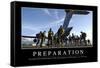 Preparation: Inspirational Quote and Motivational Poster-null-Framed Stretched Canvas
