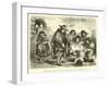 Preparation of a Supper at the Station of Aguas-Calientes-Édouard Riou-Framed Giclee Print