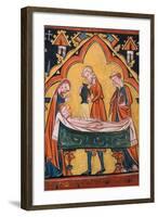 Preparation of Christ's Body for His Entombment-null-Framed Art Print