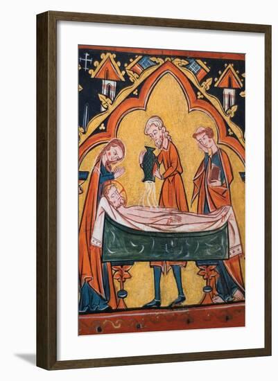 Preparation of Christ's Body for His Entombment-null-Framed Art Print