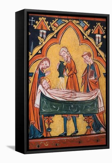 Preparation of Christ's Body for His Entombment-null-Framed Stretched Canvas