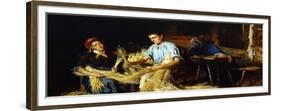 Preparation of Straw-Giovanni Muzzioli-Framed Giclee Print