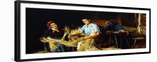 Preparation of Straw-Giovanni Muzzioli-Framed Giclee Print