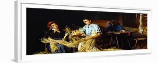 Preparation of Straw-Giovanni Muzzioli-Framed Giclee Print