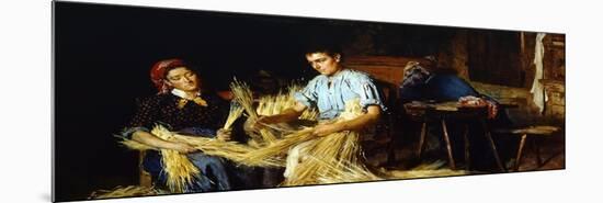 Preparation of Straw-Giovanni Muzzioli-Mounted Giclee Print