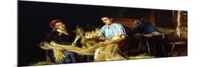 Preparation of Straw-Giovanni Muzzioli-Mounted Giclee Print