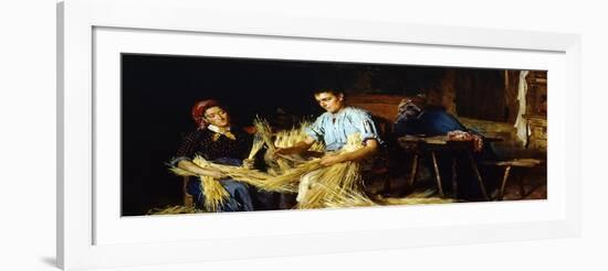 Preparation of Straw-Giovanni Muzzioli-Framed Giclee Print