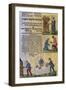 Preparations for Passover, Miniature from Book of Sacred Texts, Painted by Leonardo Bellini-null-Framed Giclee Print