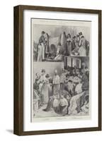 Preparations for the Coronation-Paul Frenzeny-Framed Giclee Print