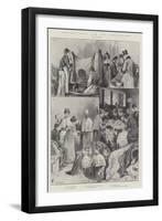 Preparations for the Coronation-Paul Frenzeny-Framed Giclee Print