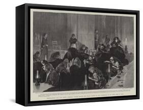 Preparations for the Czar's Funeral-William Small-Framed Stretched Canvas