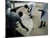 Preparations for Voodoo Ceremony at House, Haiti, West Indies, Central America-David Lomax-Mounted Photographic Print