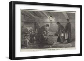 Preparations for War, a Midnight Scene on Board HMS Dauntless, in Wingo Sound-null-Framed Giclee Print