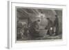 Preparations for War, a Midnight Scene on Board HMS Dauntless, in Wingo Sound-null-Framed Giclee Print