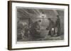 Preparations for War, a Midnight Scene on Board HMS Dauntless, in Wingo Sound-null-Framed Giclee Print