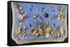 Preparatory Painting for Floor Console Decorated with Shells and Corals, 1760-Giuseppe Zocchi-Framed Stretched Canvas