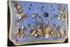 Preparatory Painting for Floor Console Decorated with Shells and Corals, 1760-Giuseppe Zocchi-Stretched Canvas