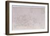 Preparatory Sketch for the "Battle of the Cascina" and Two Additional Sketches-Michelangelo Buonarroti-Framed Giclee Print