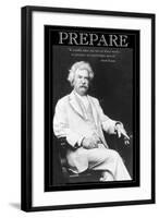 Prepare-null-Framed Art Print