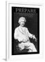 Prepare-null-Framed Art Print