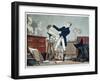 Preparing a Wig-Philibert Louis Debucourt-Framed Giclee Print