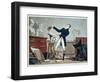 Preparing a Wig-Philibert Louis Debucourt-Framed Giclee Print