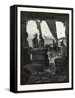 Preparing Fish for Market, Canada, Nineteenth Century-null-Framed Stretched Canvas
