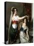 Preparing for a Fancy Dress Ball, 1833-William Etty-Stretched Canvas