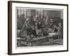 Preparing for a Royal Visitor, a Sketch at St Mary's Hospital, Paddington-Arthur Hopkins-Framed Giclee Print