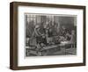 Preparing for a Royal Visitor, a Sketch at St Mary's Hospital, Paddington-Arthur Hopkins-Framed Giclee Print