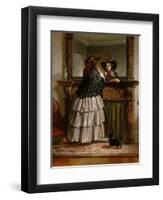 Preparing for a Walk-Samuel Baldwin-Framed Premium Giclee Print