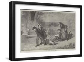 Preparing for Christmas Eve-Henry Garland-Framed Giclee Print