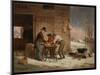 Preparing for Christmas (Plucking Turkeys), 1851 (Oil on Canvas)-Francis William Edmonds-Mounted Giclee Print