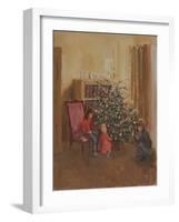 Preparing for Christmas-Edward Dawson-Framed Giclee Print