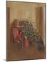 Preparing for Christmas-Edward Dawson-Mounted Giclee Print