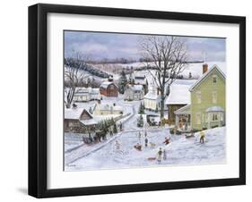 Preparing for Christmas-Bob Fair-Framed Giclee Print