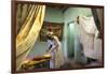 Preparing for Coffee Ceremony, Abi-Adi, Tigre Region, Ethiopia, Africa-Bruno Barbier-Framed Photographic Print