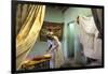 Preparing for Coffee Ceremony, Abi-Adi, Tigre Region, Ethiopia, Africa-Bruno Barbier-Framed Photographic Print