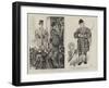 Preparing for Jubilee Day, Sketches at the Royal Stables, Buckingham Palace-Charles Paul Renouard-Framed Giclee Print