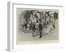 Preparing for Klondyke-Charles Edwin Fripp-Framed Giclee Print